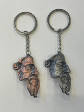 Load image into Gallery viewer, 2-Pack - Marcus Aurelius Keychain Bundle - Antique Silver and Bronze